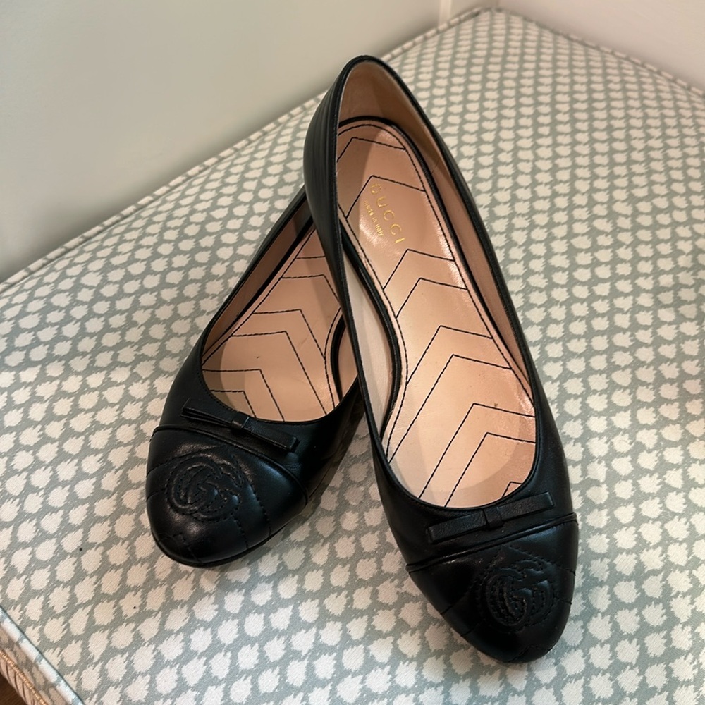 GUCCI Gorgeousness - Classic black flats